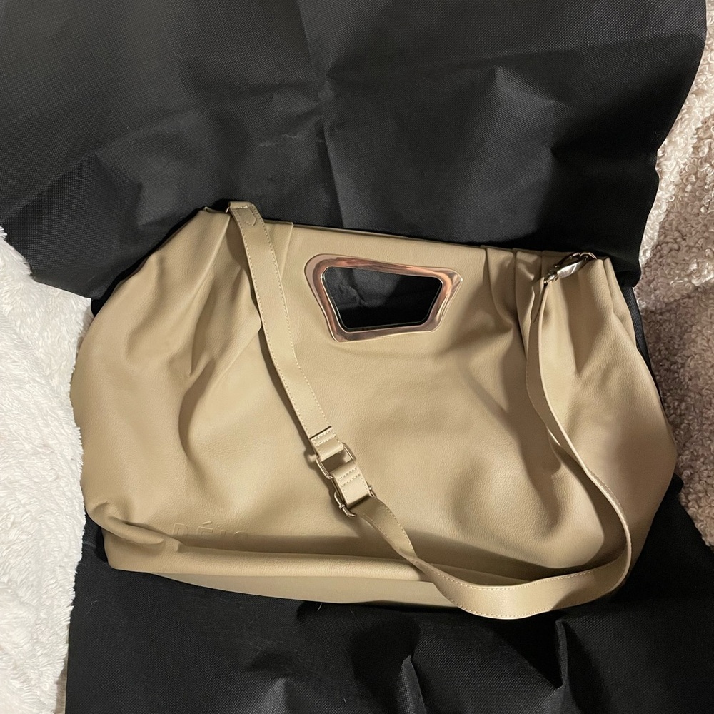 Beis 3rd Anniversary Cactus Leather Tote